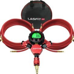 [2026 Upgraded] LASFIT H4 Tire Inflation Deflation System [No Leak & Kink] 200″ Wheelbase Universal Rapid High Flow Off Road Tire Deflator, 4 Tire Air Up Down to Inflate or Deflate at Once