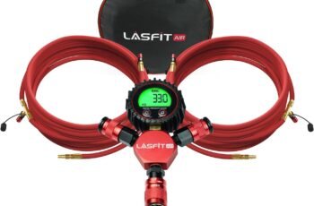 [2026 Upgraded] LASFIT H4 Tire Inflation Deflation System [No Leak & Kink] 200″ Wheelbase Universal Rapid High Flow Off Road Tire Deflator, 4 Tire Air Up Down to Inflate or Deflate at Once