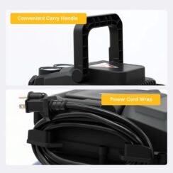 Air Compressor, 3 Gallon Max 110 PSI Portable Oil Free Tank and Ideal for Painting, Inflation and other Pneumatic Tools.