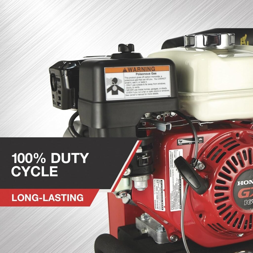 NorthStar Gas-Powered Air Compressor 8-Gal Twin Tank 13.7 CFM @ PSI