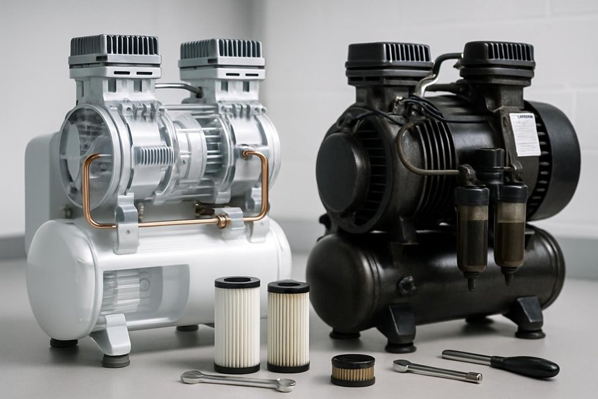 oil free purer air tighter filters