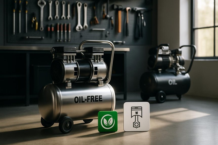 oil free vs oil lubricated lifecycle trade offs