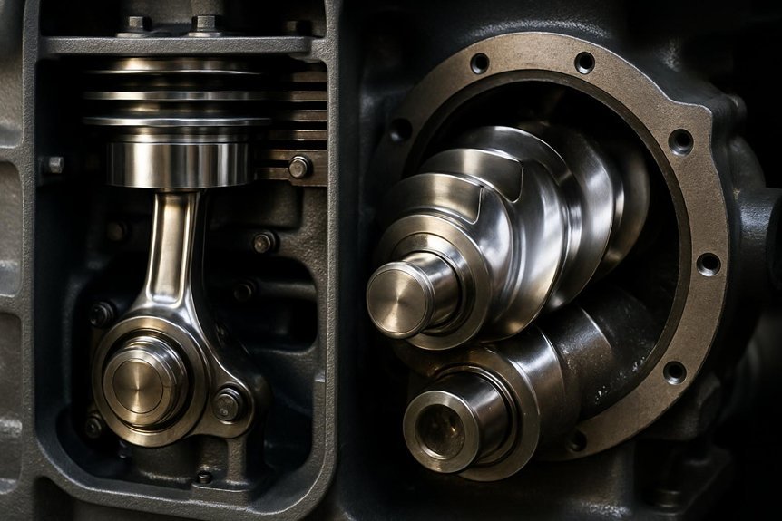 piston driven high pressure intake