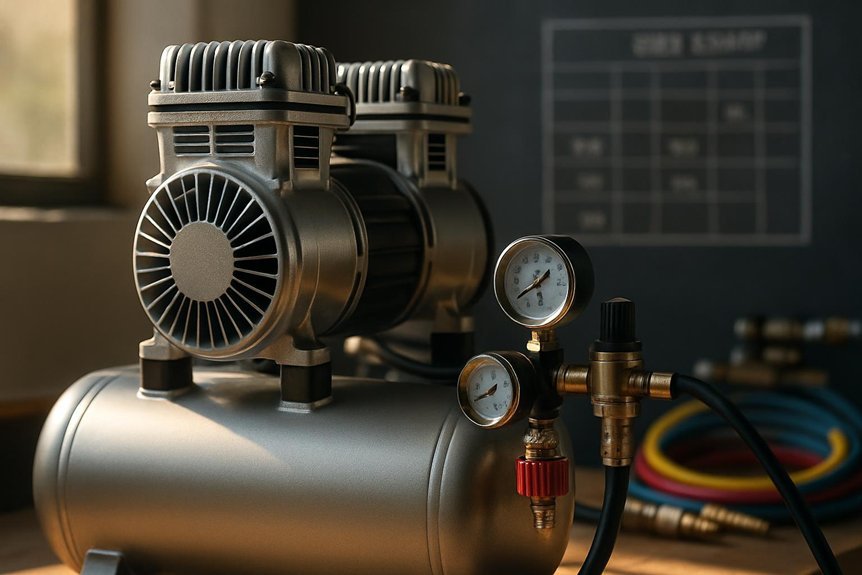 sizing oil free compressors for varying task demands