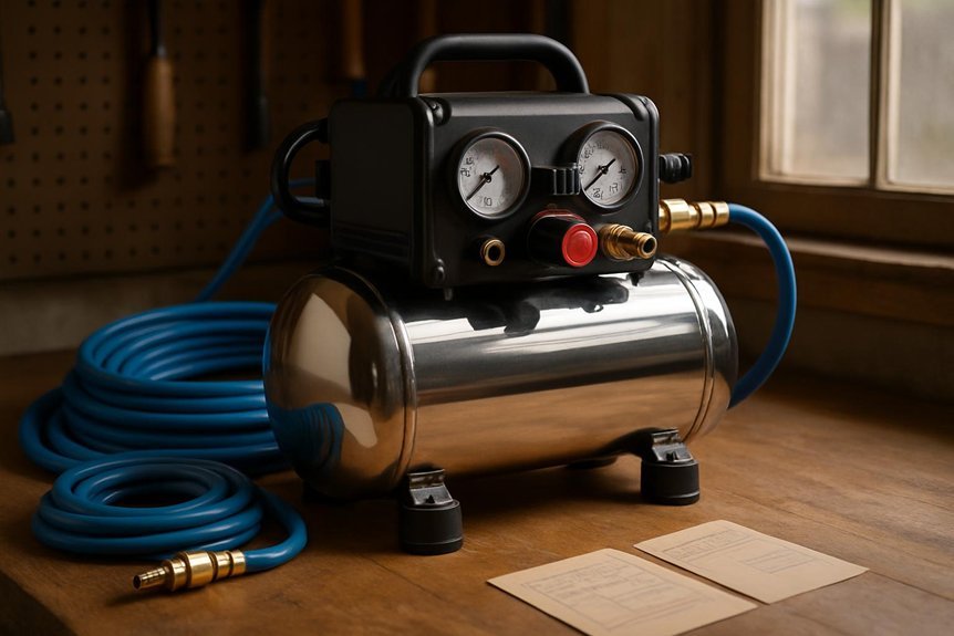 sizing portable air tanks for tool bursts