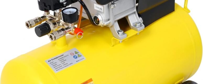 LuckyNote Oil-Lubricated Air Compressor Tank Review — Quiet & Portable