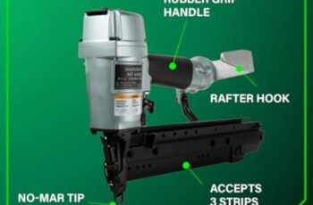 Metabo HPT Pro Finish Nailer, Pro-Preferred Pneumatic Power Nailers