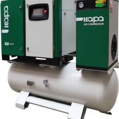 KAPA KN 11-8 11KW/15HP Rotary Screw Air Compressor 220V 66CFM 116psi 4 in 1Industrial Air compressor Review