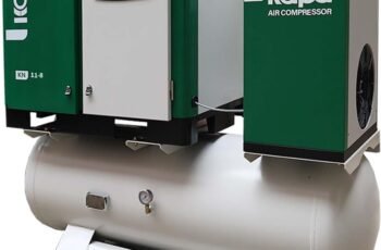 KAPA KN 11-8 11KW/15HP Rotary Screw Air Compressor 220V 66CFM 116psi 4 in 1Industrial Air compressor Review