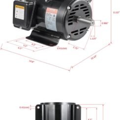 VEVOR 5HP Air Compressor Electric Motor Review (2026) — In-Depth Analysis