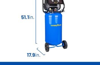 Goodyear 26 Gallon 175 PSI Super Quiet Oil Free Electric Vertical Air Compressor Review — Worth Buying?